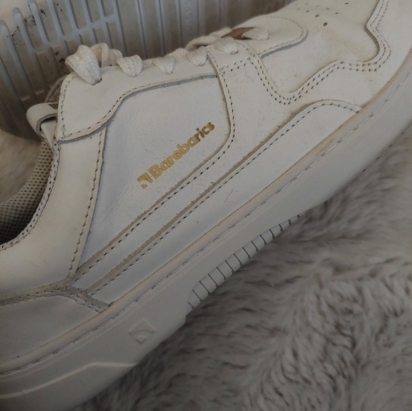 Barebarics Sneakers White/ White Women Sz 5 Kids Sz 3/3.5 Barefoot - Picture 7 of 8